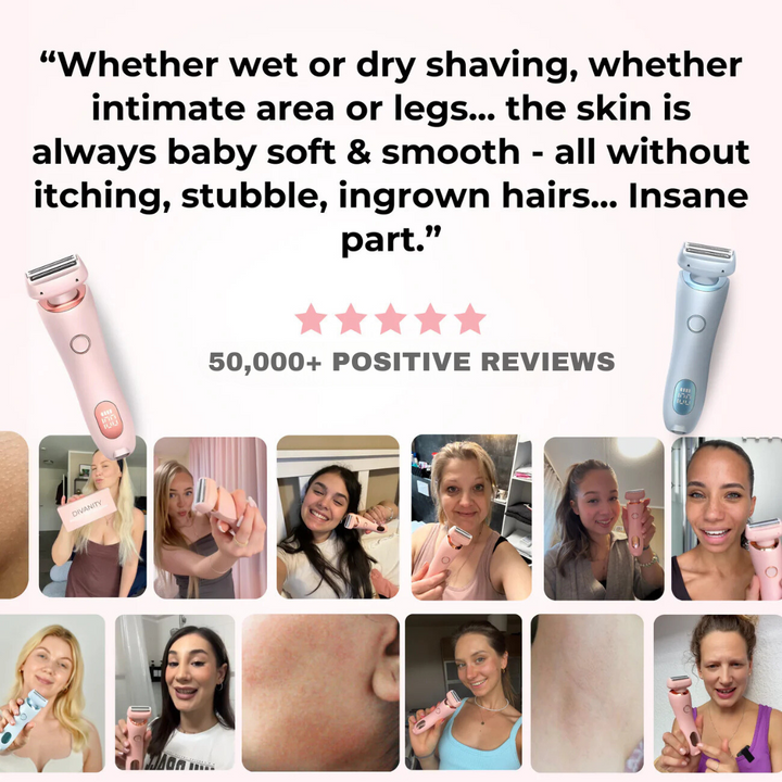 SmoothRazor™ Powerful yet Gentle
