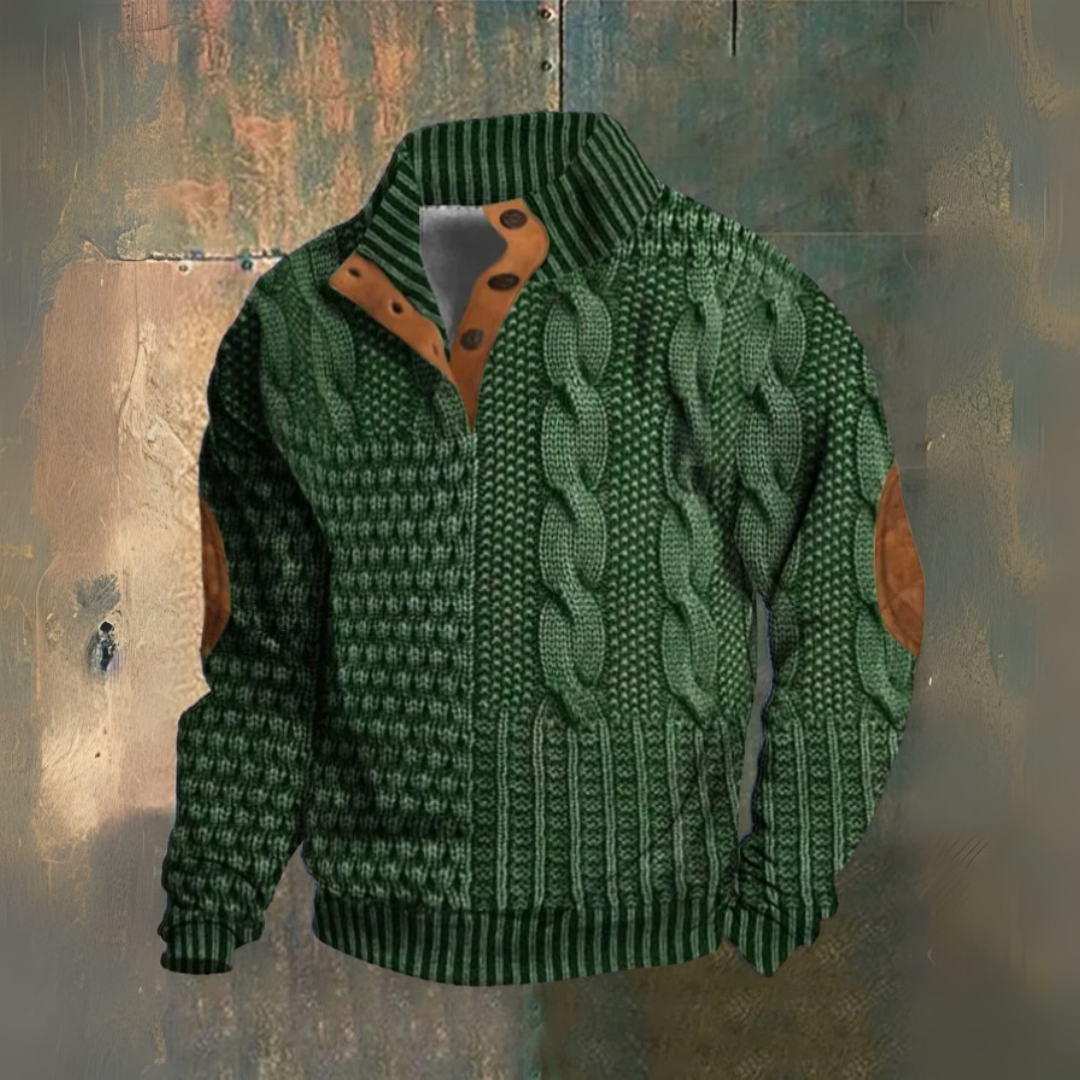LAURENT MONACO | CASUAL HIGH COLLAR SWEATER