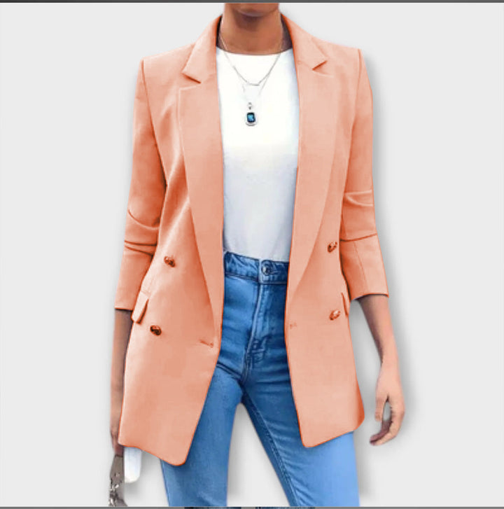 Liina Elegant Coat, view 3 - Elena Harper