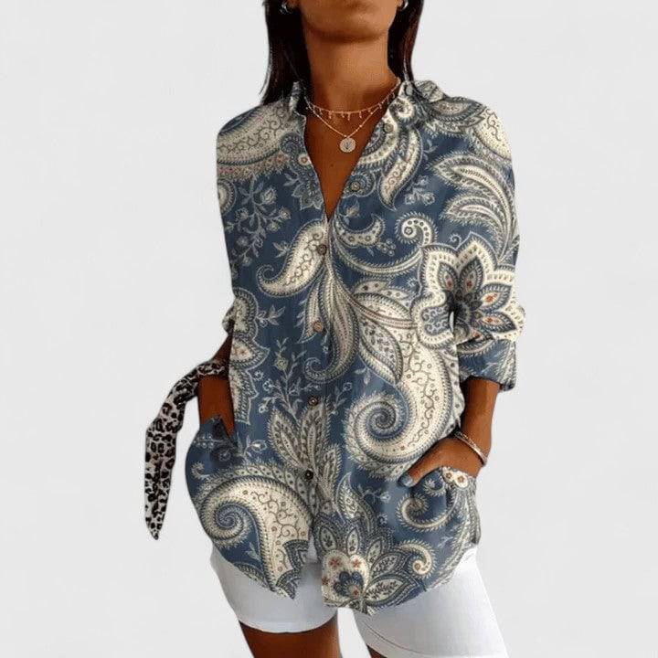 Katarine™  |  Elegant Floral Blouse