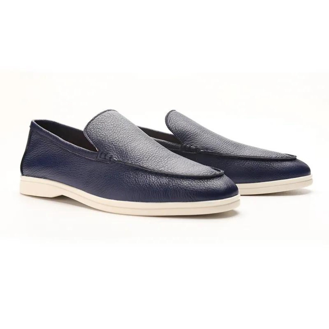 Fleur™  |  Cowhide soft luxurious fabrics Loafers