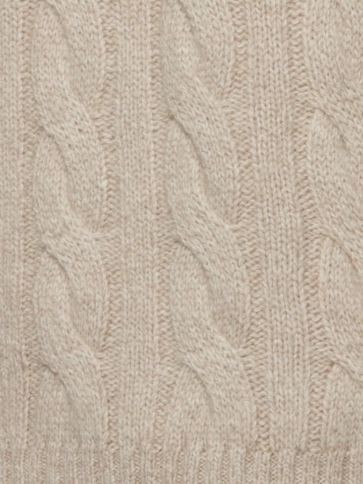 Emma & Rose cashmere cable knit sweater — premium winter jumper