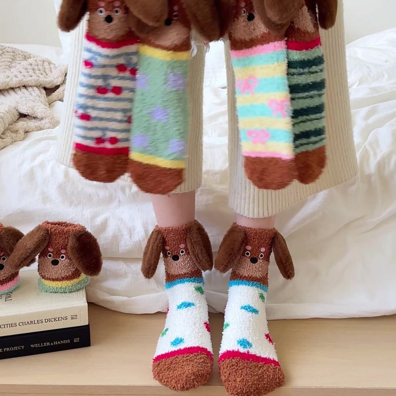 Cartoon Warm Socks