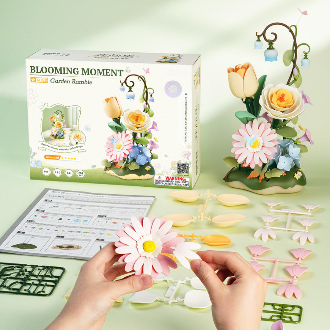 Garden Ramble™ Mechanical Moving Flower Puzzle Experience