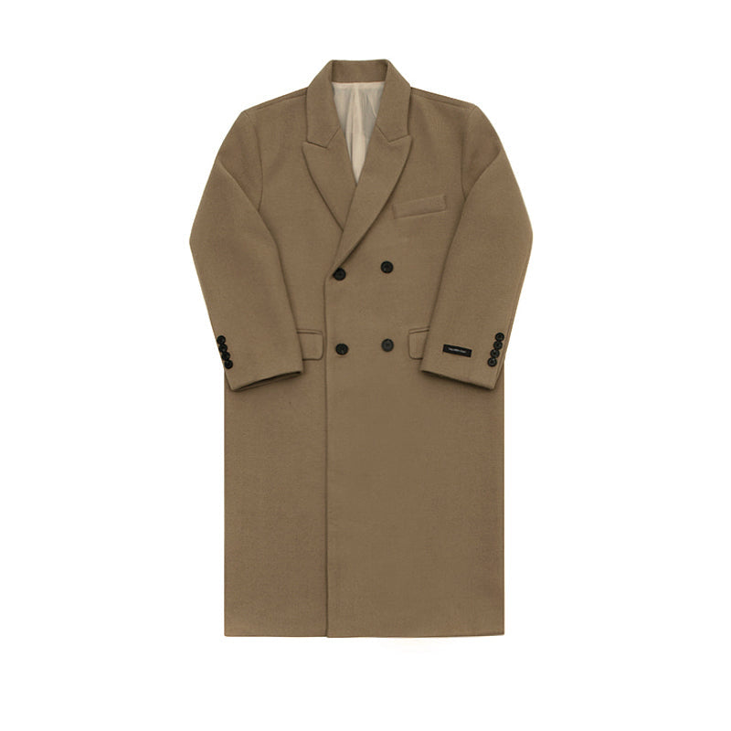 Long Wool Coat for Men - Lorenzo