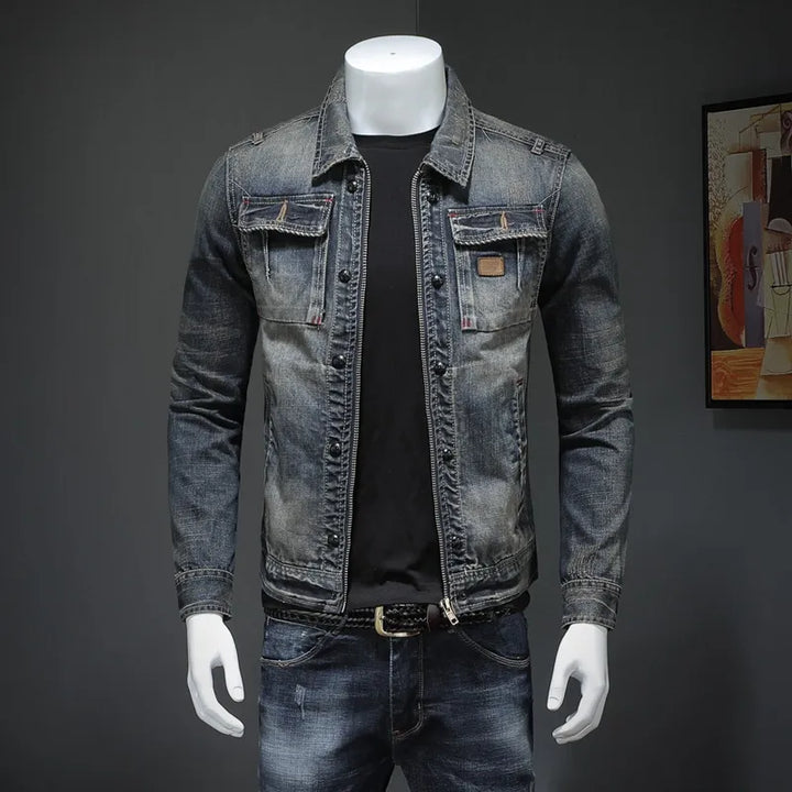 Men's Casual Spring Denim Jacket - Roberto