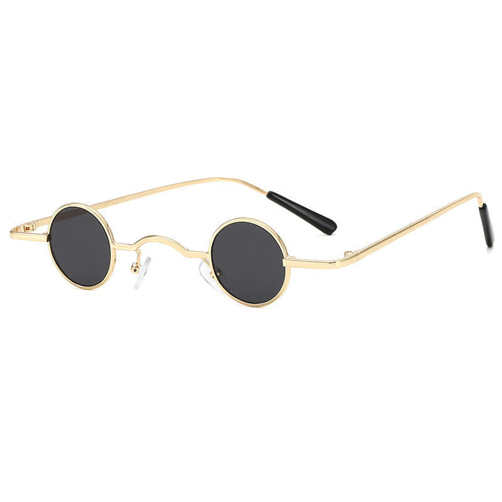 Men's Retro Round Frame Sunglasses Timeless Style - Elena Harper