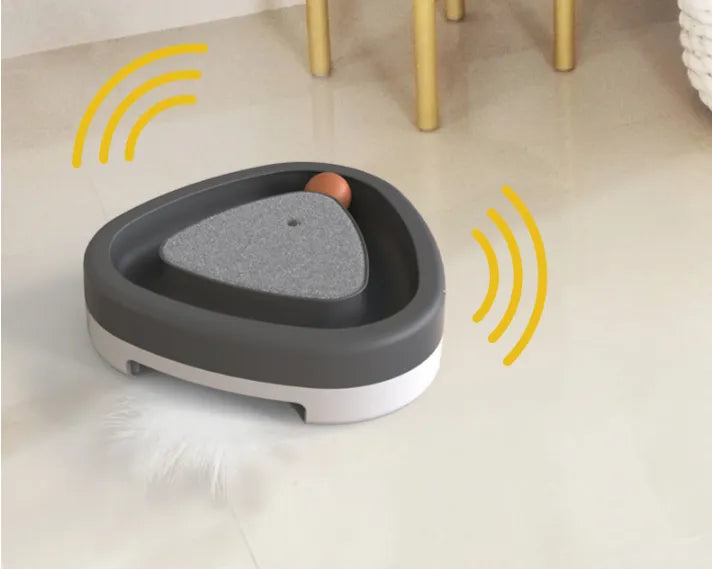 Interactive Cat Toy with Scratching Board & Ball Track for Active Pets