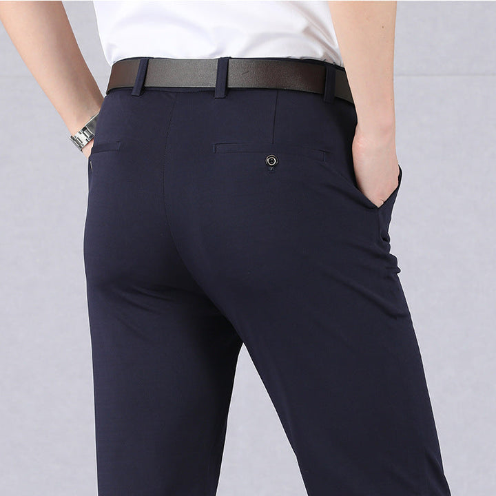 Men's Slim Stretch Pants for the Office