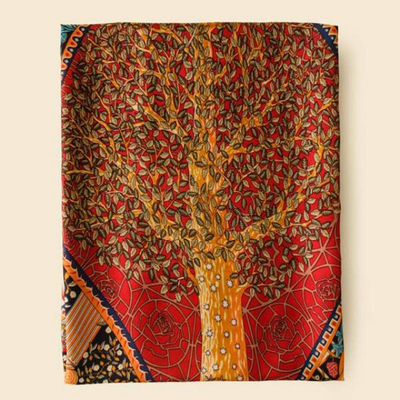 Vintage Ethnic Print Shawl