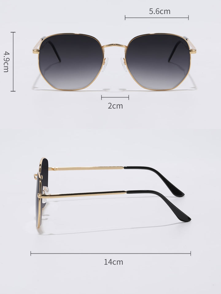 2 Pairs of Fashion Glasses with Metal Frame