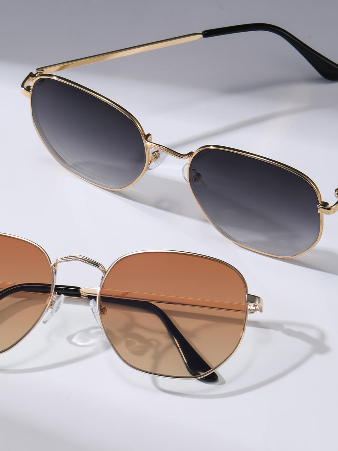 2 Pairs of Fashion Glasses with Metal Frame