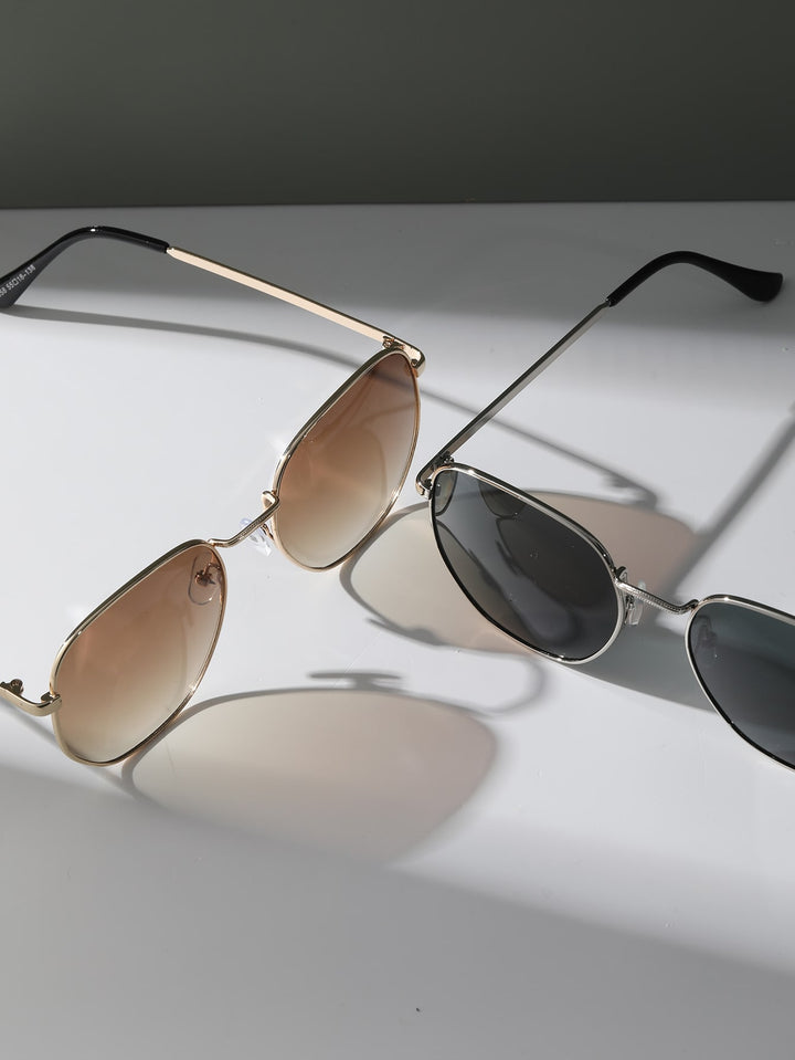 2 Pairs of Fashion Glasses with Metal Frame