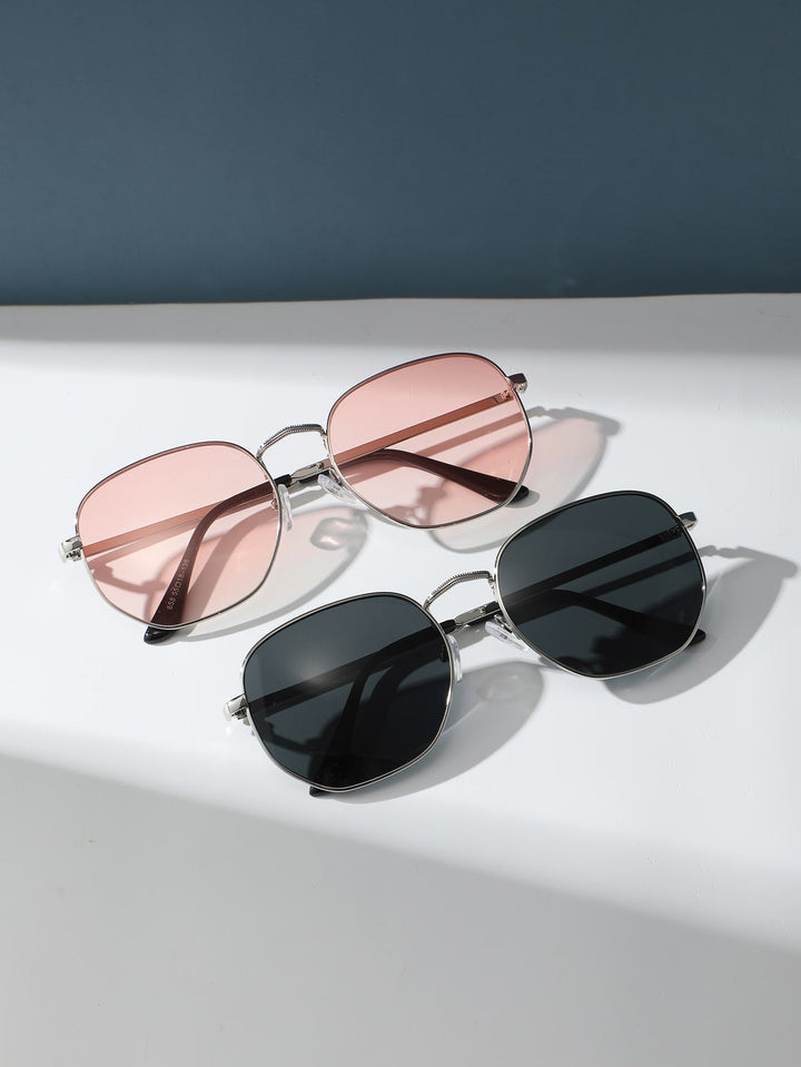 2 Pairs of Fashion Glasses with Metal Frame