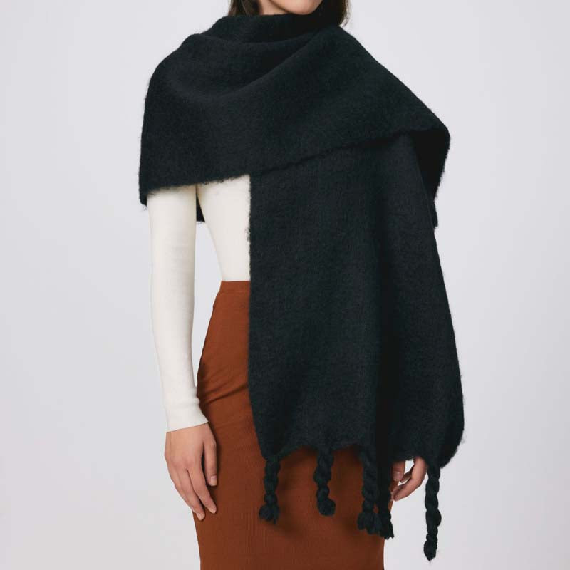 Casual Solid Color Scarf