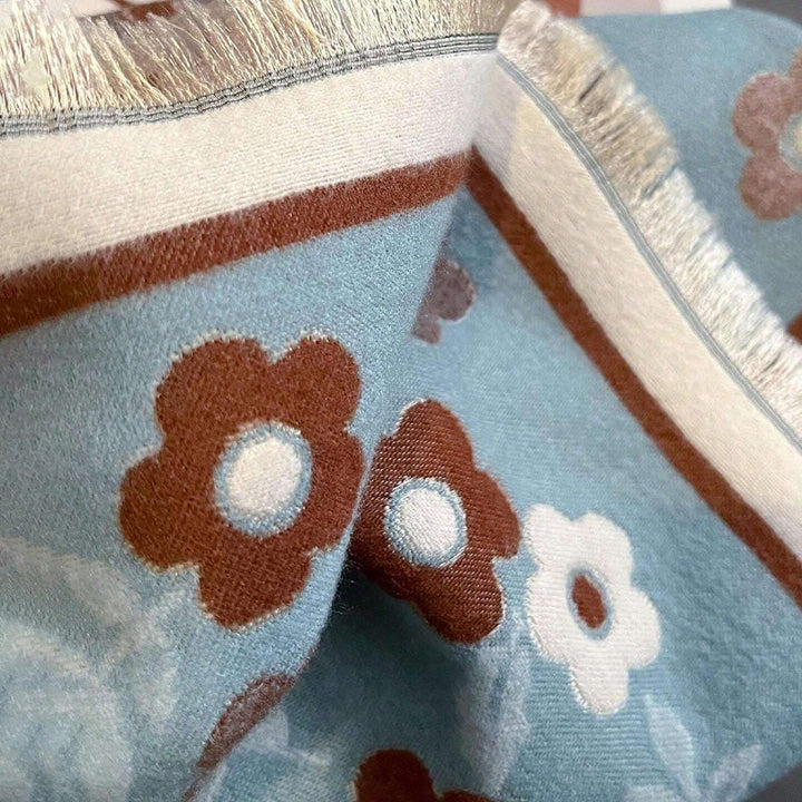 Casual Floral Scarf