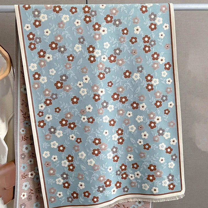 Casual Floral Scarf