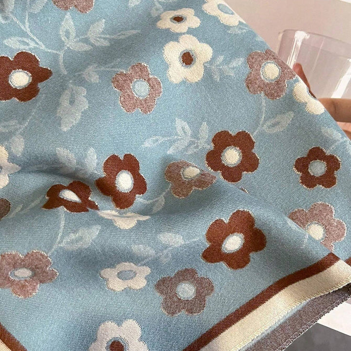 Casual Floral Scarf