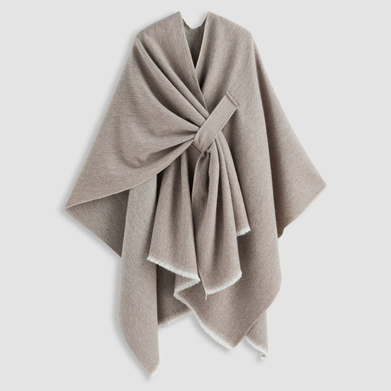 Casual Solid Color Shawl