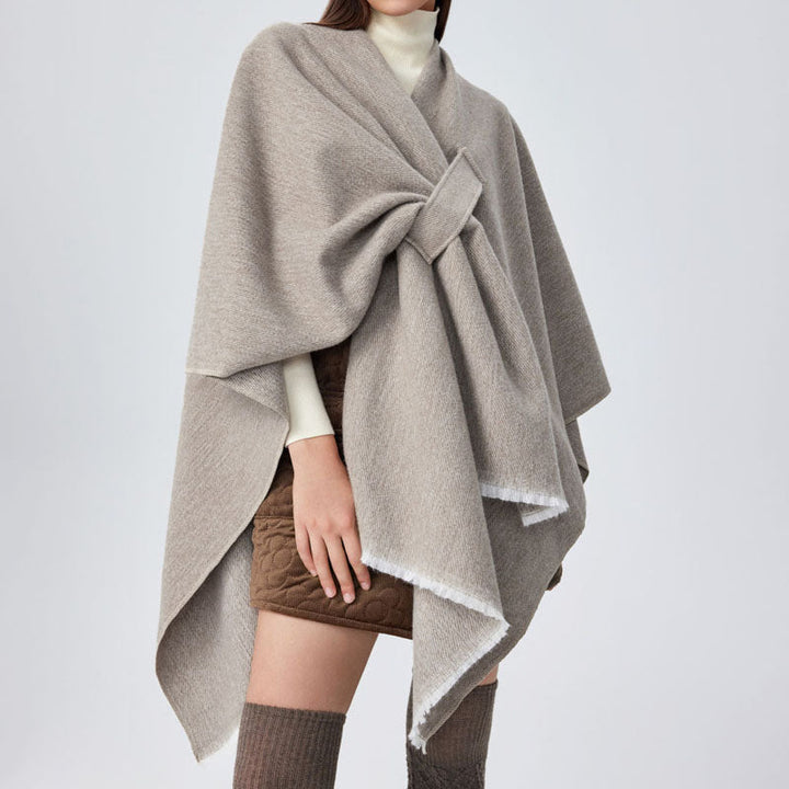 Casual Solid Color Shawl