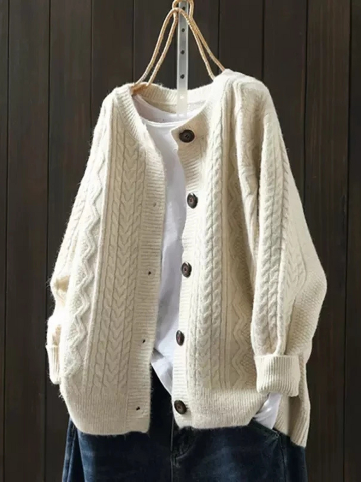 Mallory | Classic Button Knit Cardigan