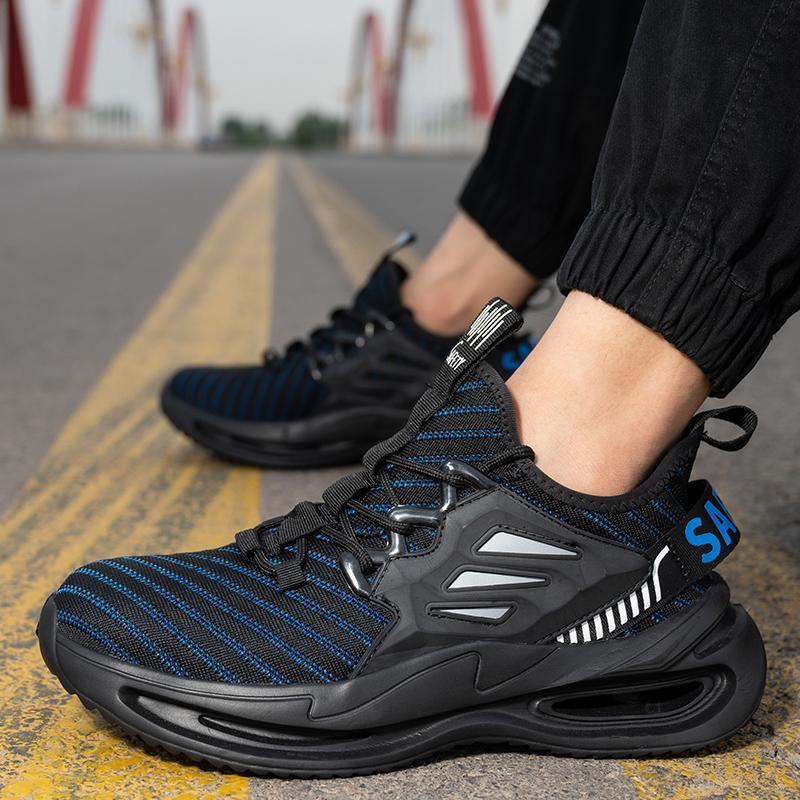 . Anti-Smash, Anti-Stitch, and Anti-Slip Safety Shoes EB