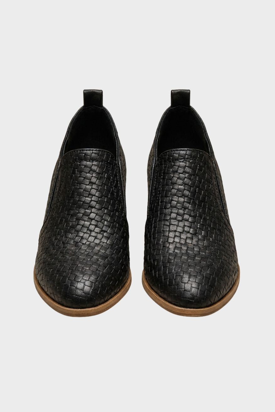 Women's Structured Loafers | Low Block Heel