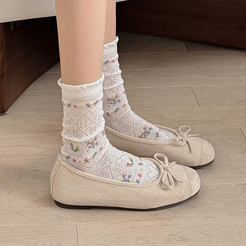 Casual Floral Socks