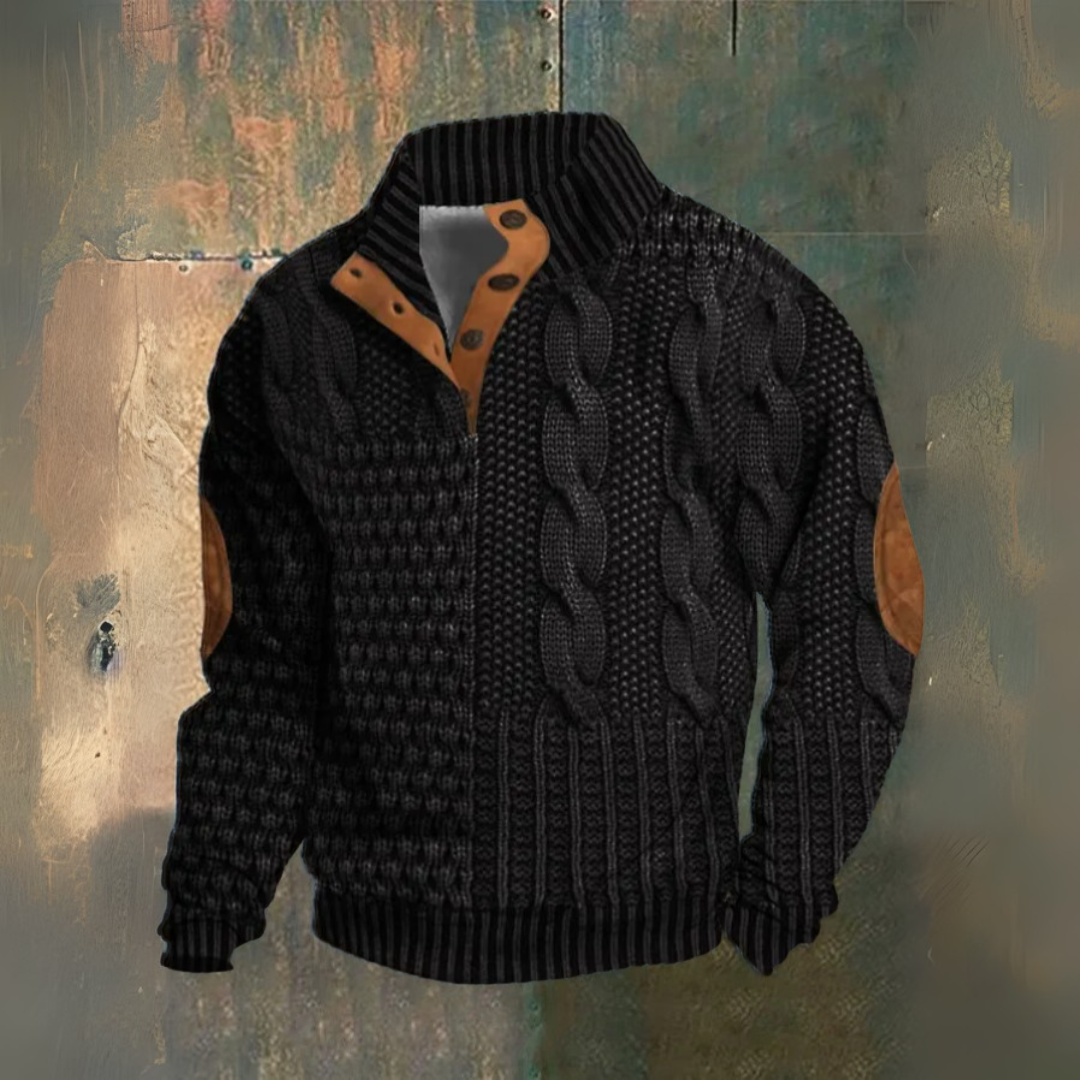 LAURENT MONACO | CASUAL HIGH COLLAR SWEATER