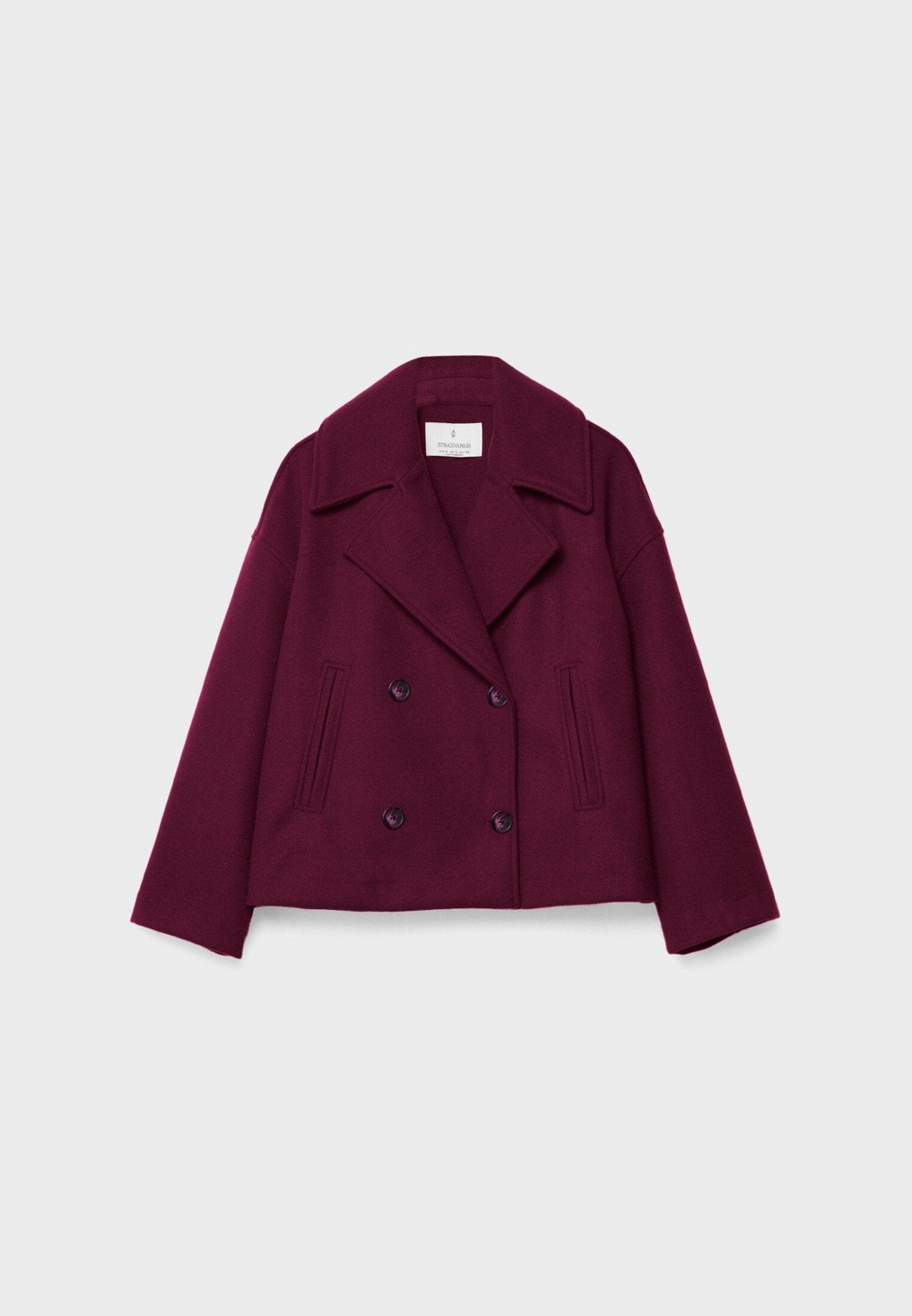 Elegant Cropped Women's Jacket Premium Tailored Design, view 3 - Elena Harper