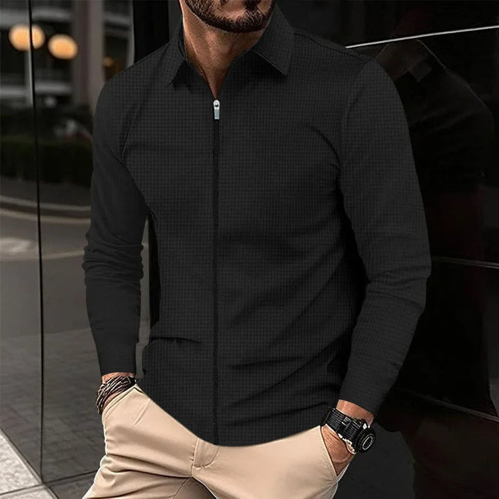 Sebastiano Elegant Knit Jacket, view 5 - Elena Harper