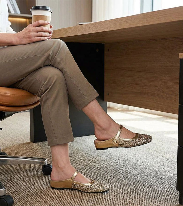 Mary-Jane | 100% Breathable Mules