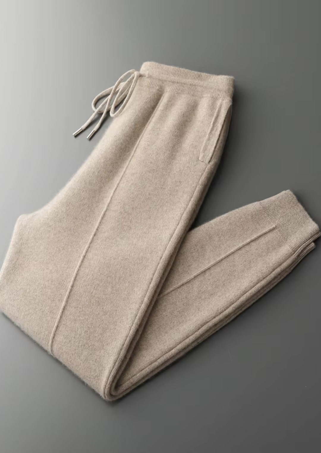 100% CASHMERE LEISURE TROUSERS