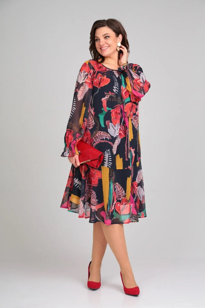 FLOWER DRESS FOR WOMEN