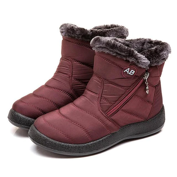 Ginia Warm Waterproof Ankle Boots, view 2 - Elena Harper
