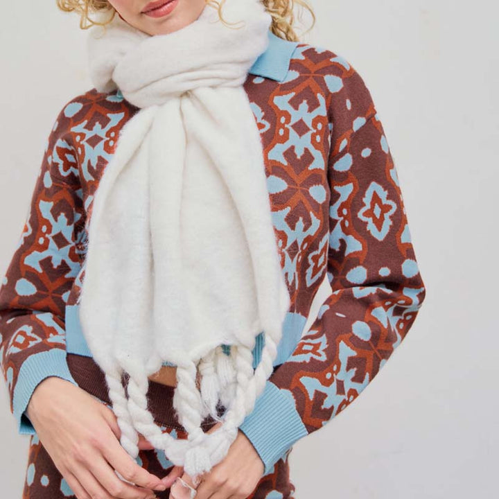 Casual Solid Color Scarf