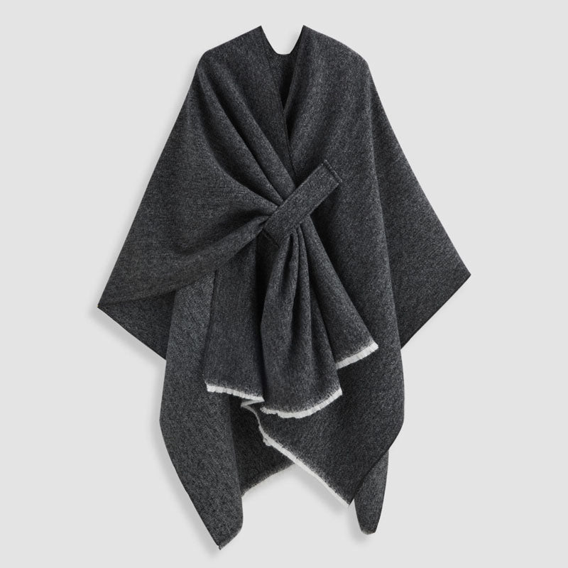 Casual Solid Color Shawl