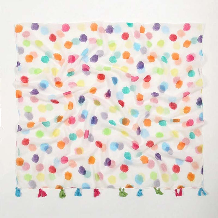 Casual Polka Dot Scarf