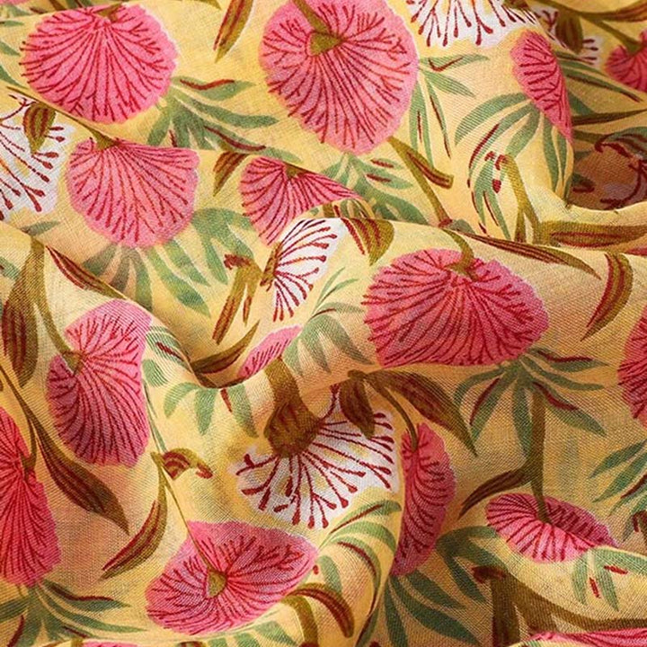 Casual Floral Print Scarf