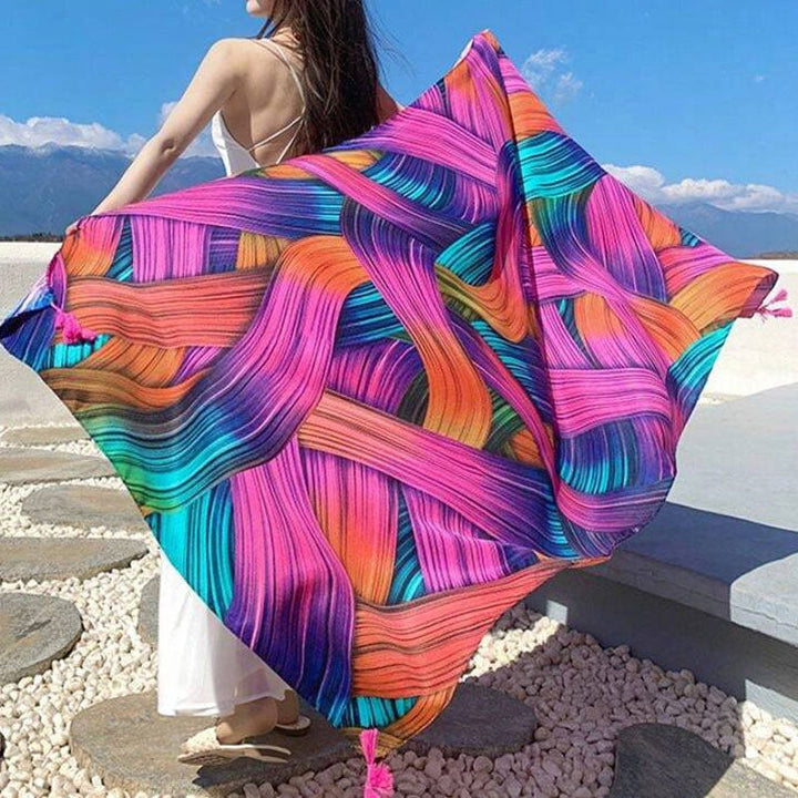 Colorful Ethnic Scarf