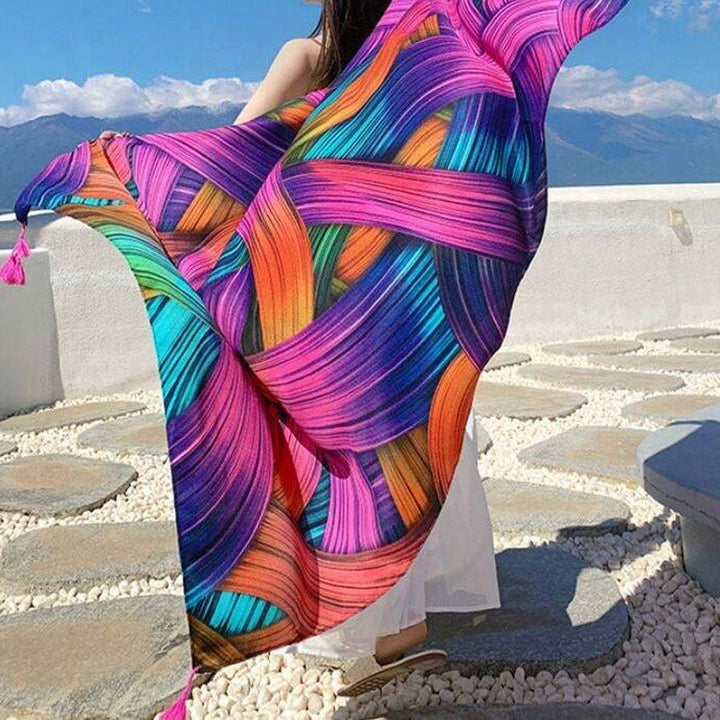 Colorful Ethnic Scarf