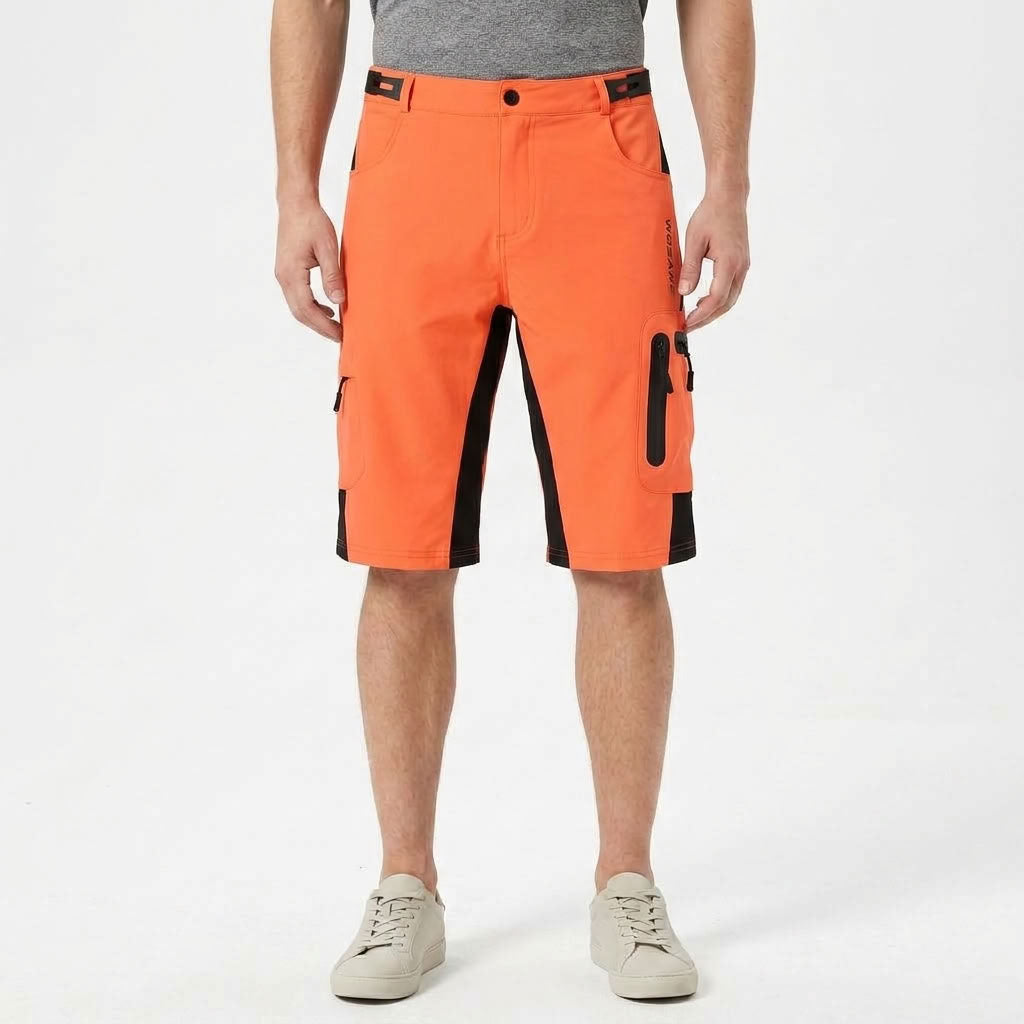 Short Cargo with Zipped Pockets, view 3 - Elena Harper