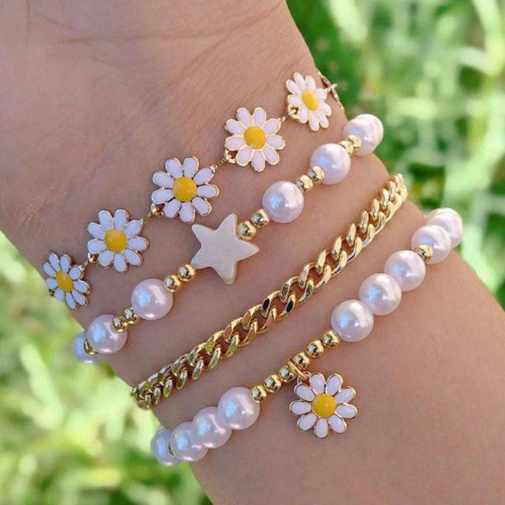 Daisy Bracelet Set