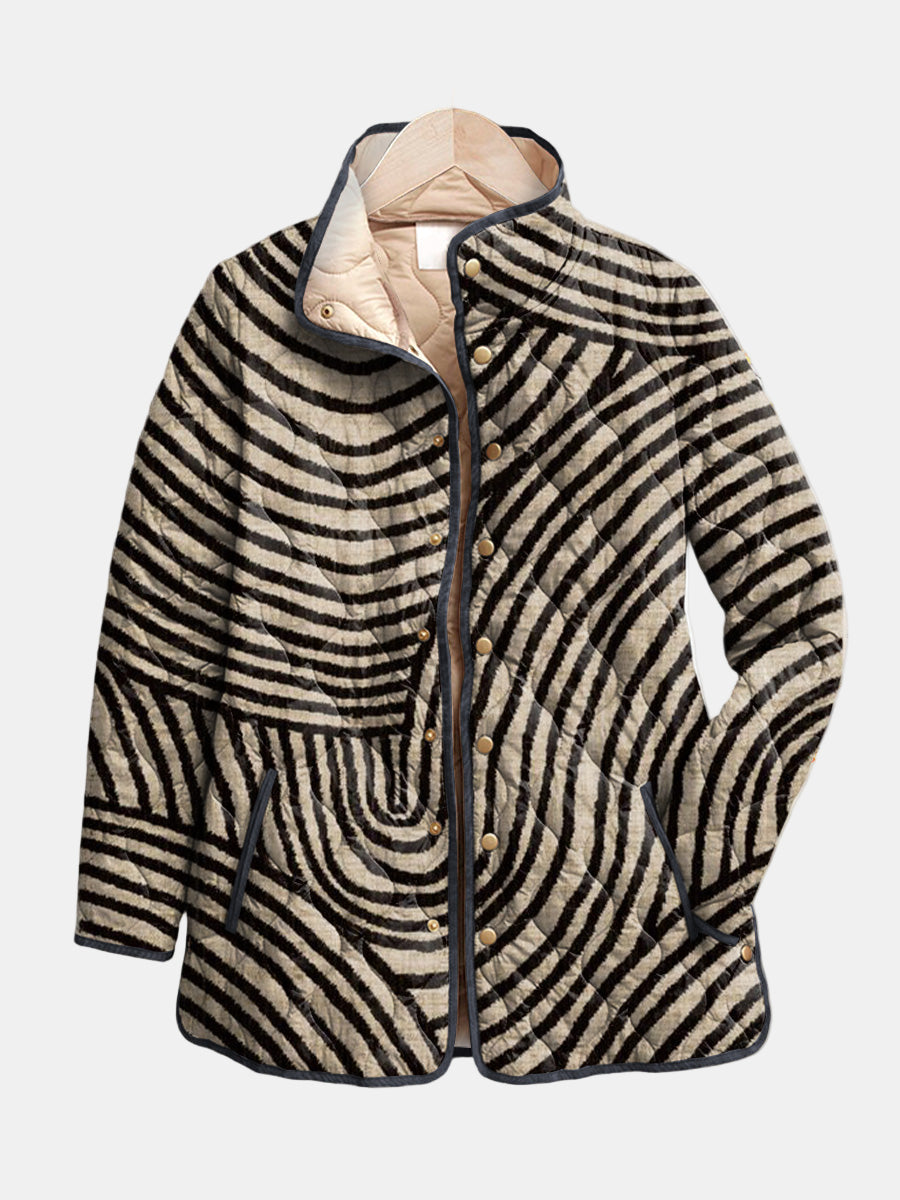 Andi™ - Retro Hand-Drawn Circle Jacket
