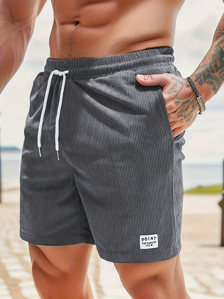 Alexander | Men's Casual Shorts with Loose Fit and Drawstring
