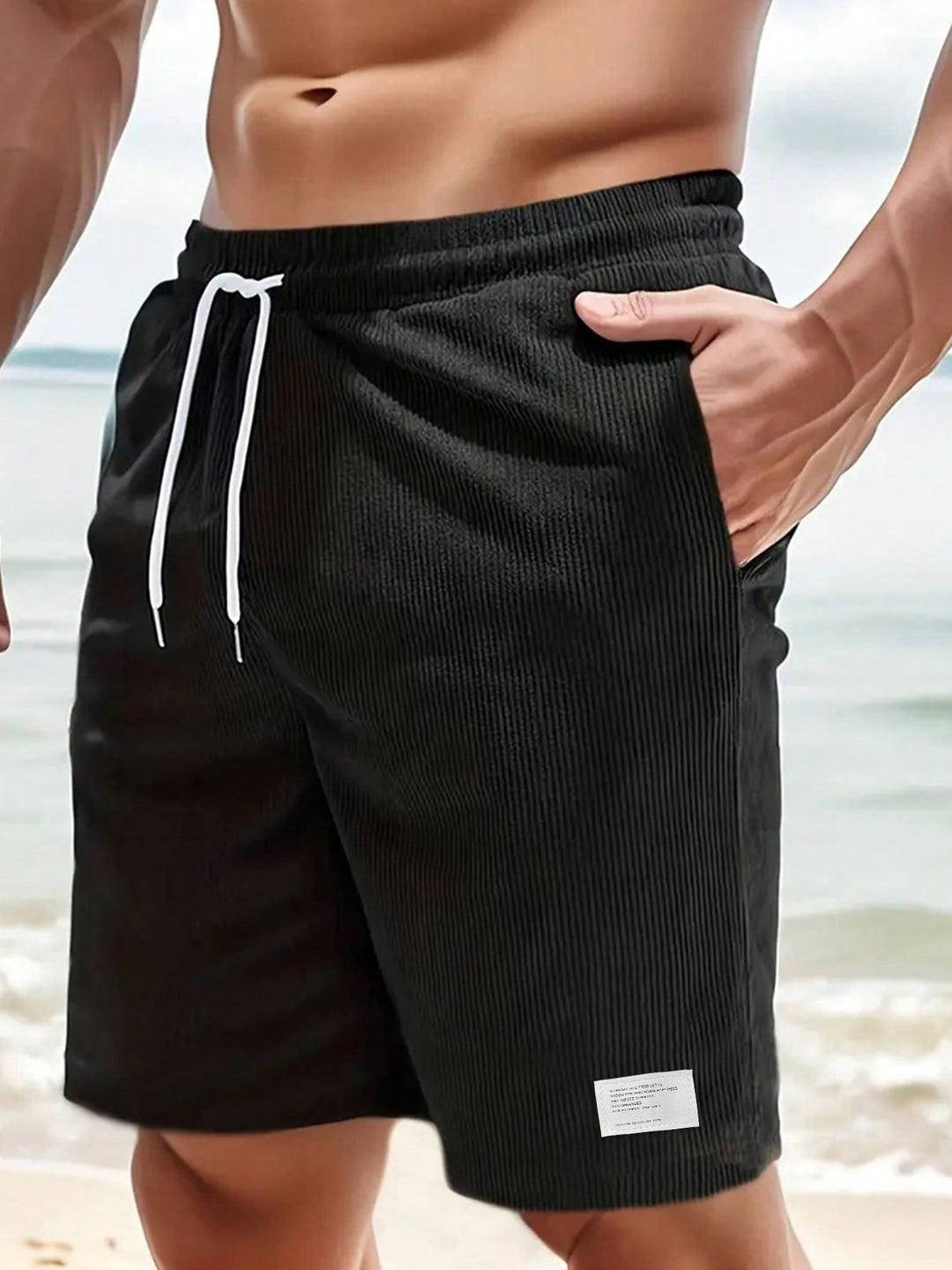 Alexander | Men's Casual Shorts with Loose Fit and Drawstring