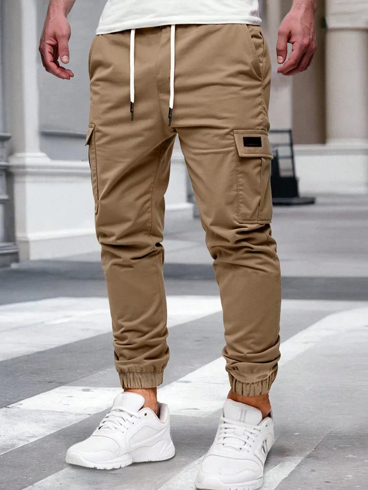 RICCARDO | LIGHTWEIGHT CARGO JOGGERS WITH POCKETS