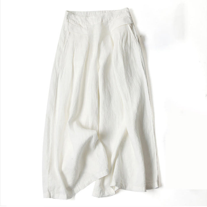 Women's High-Rise Wide-Leg Trousers for an Elegant Silhouette