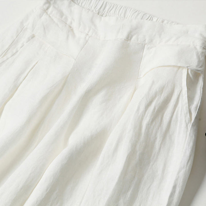 Women's High-Rise Wide-Leg Trousers for an Elegant Silhouette