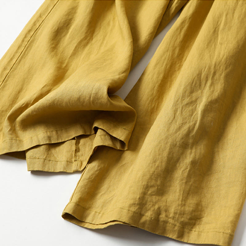 Women's High-Rise Wide-Leg Trousers for an Elegant Silhouette